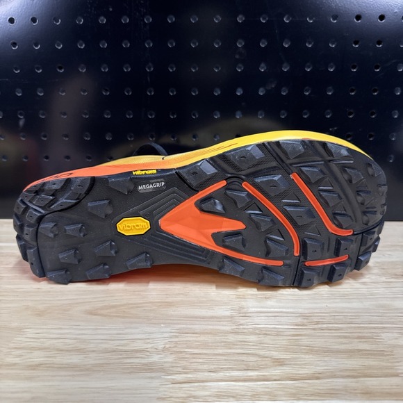 Topo Athletic M-MTN Racer 4 Mango / Black Size 12 US New In Box - Picture 7 of 13